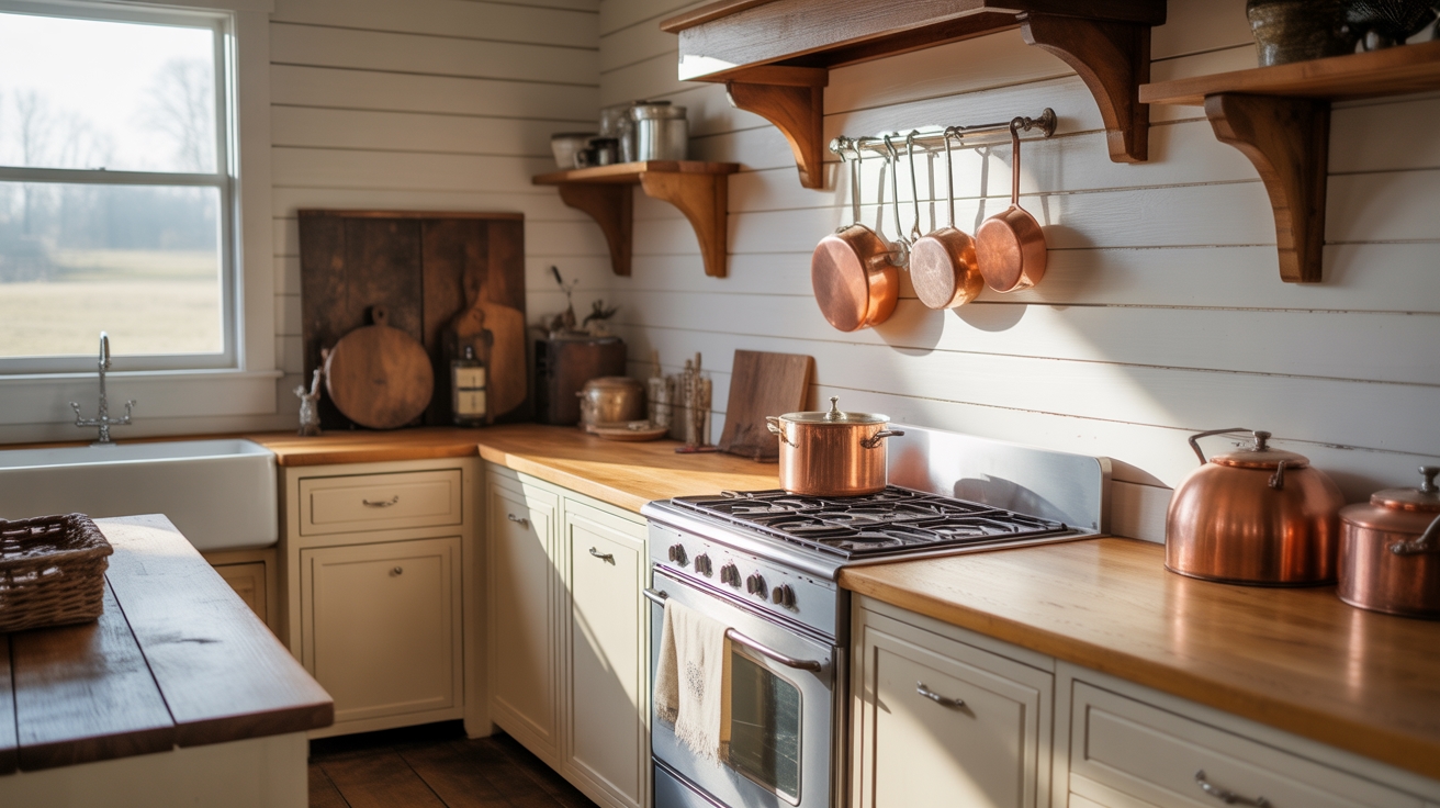 rustic farmhouse kitchen design