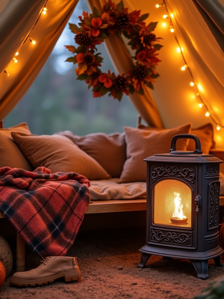 rustic portable heater designs