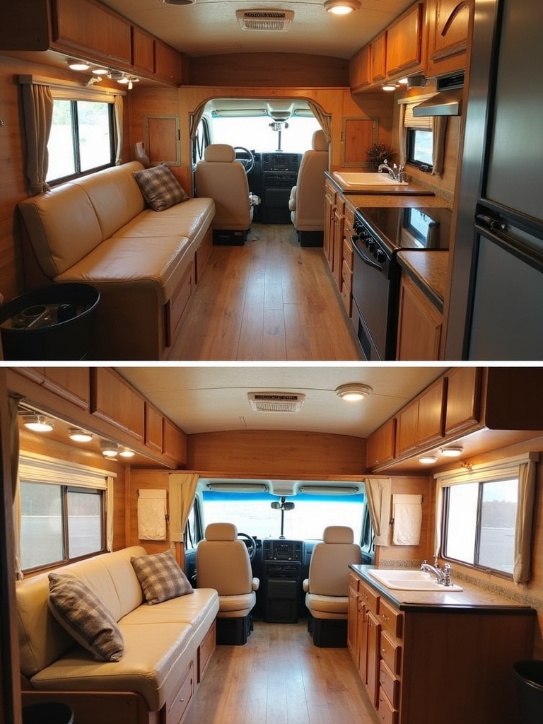 rustic wood accent walls