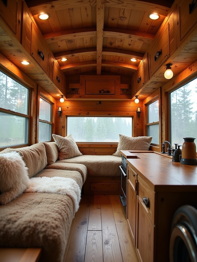 rustic wood accents transformation