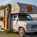 20 Rustic Farmhouse RV Exterior Styled for Every Seasons