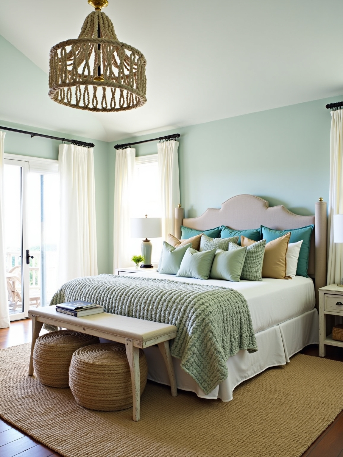 serene coastal bedroom retreat