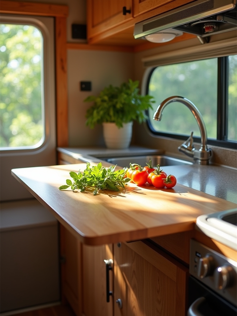 slide out cutting board extension