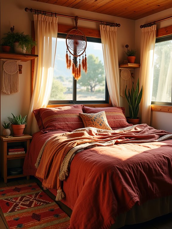 southwestern boho design elements