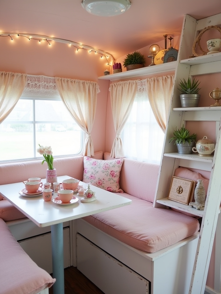 space saving shabby chic solutions