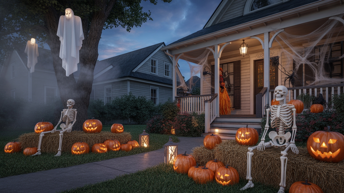spooktacular outdoor halloween decorations