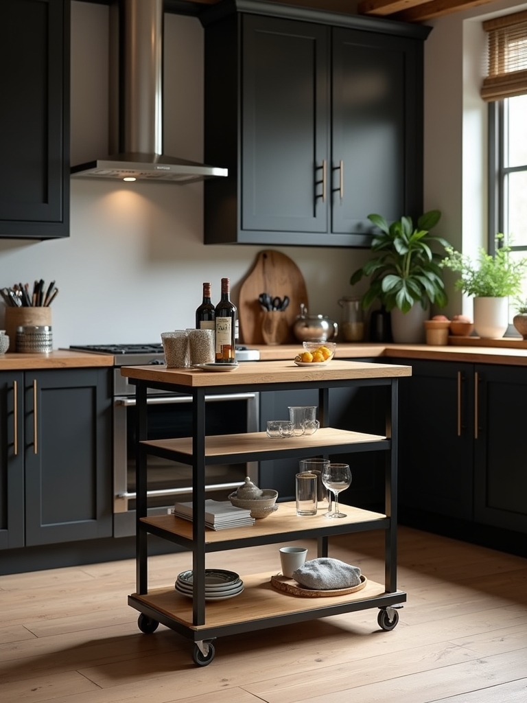 stylish functional mobile carts