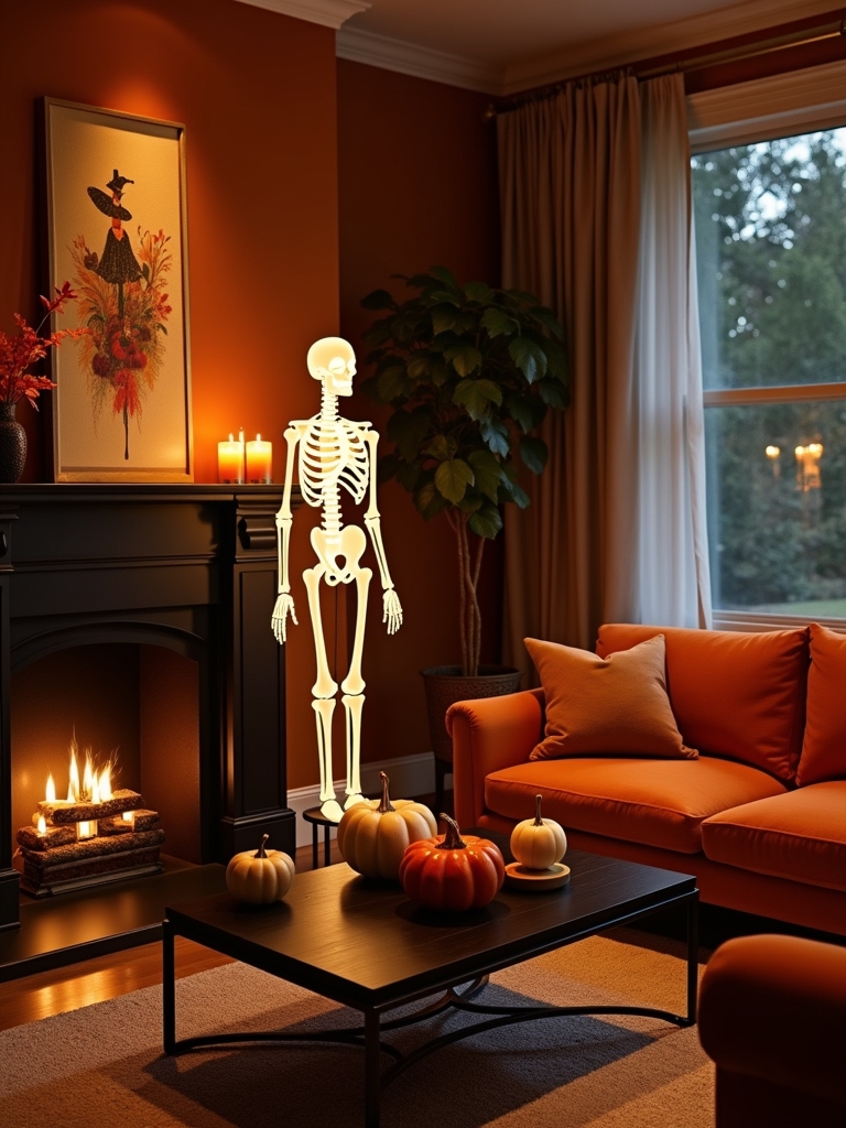 stylish light up halloween decor