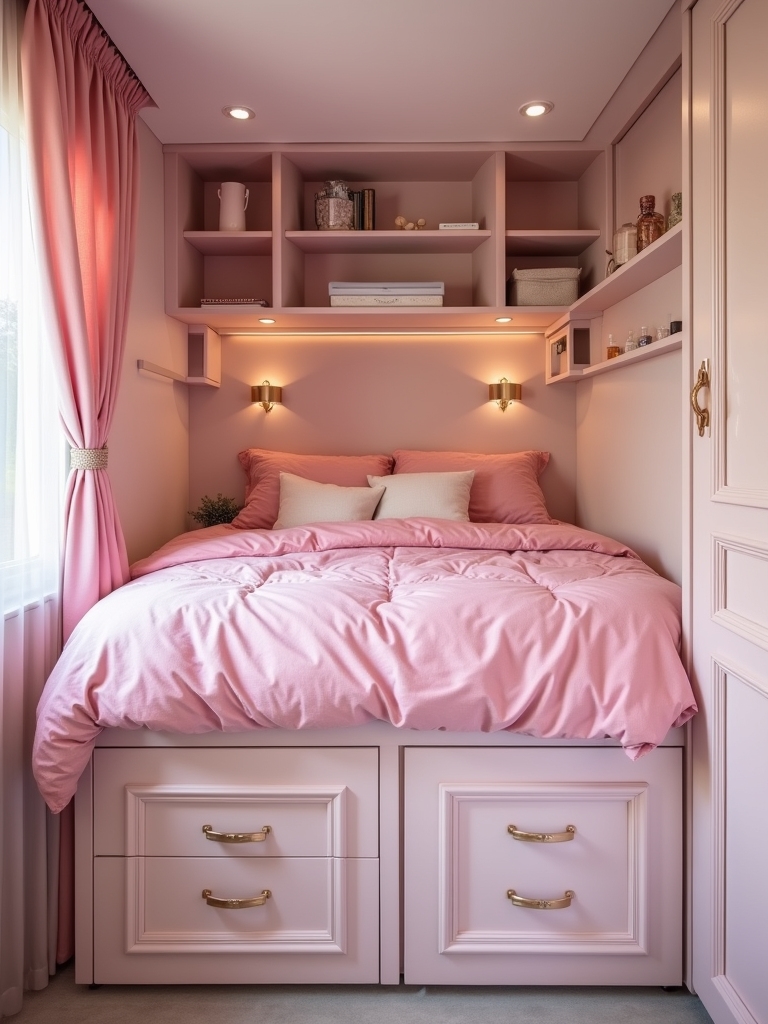 stylish pink storage solutions