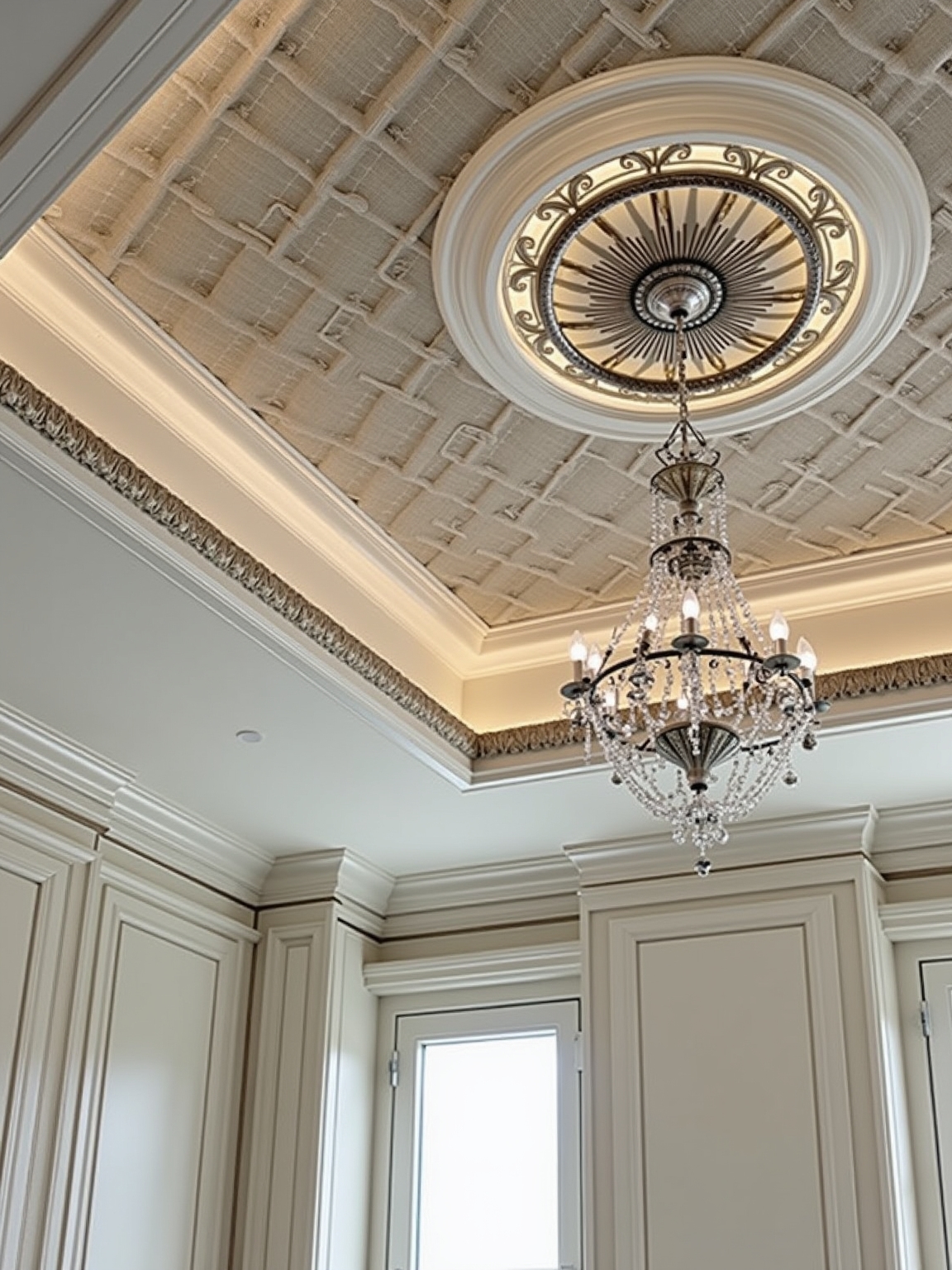 textural finishes enhance ambiance