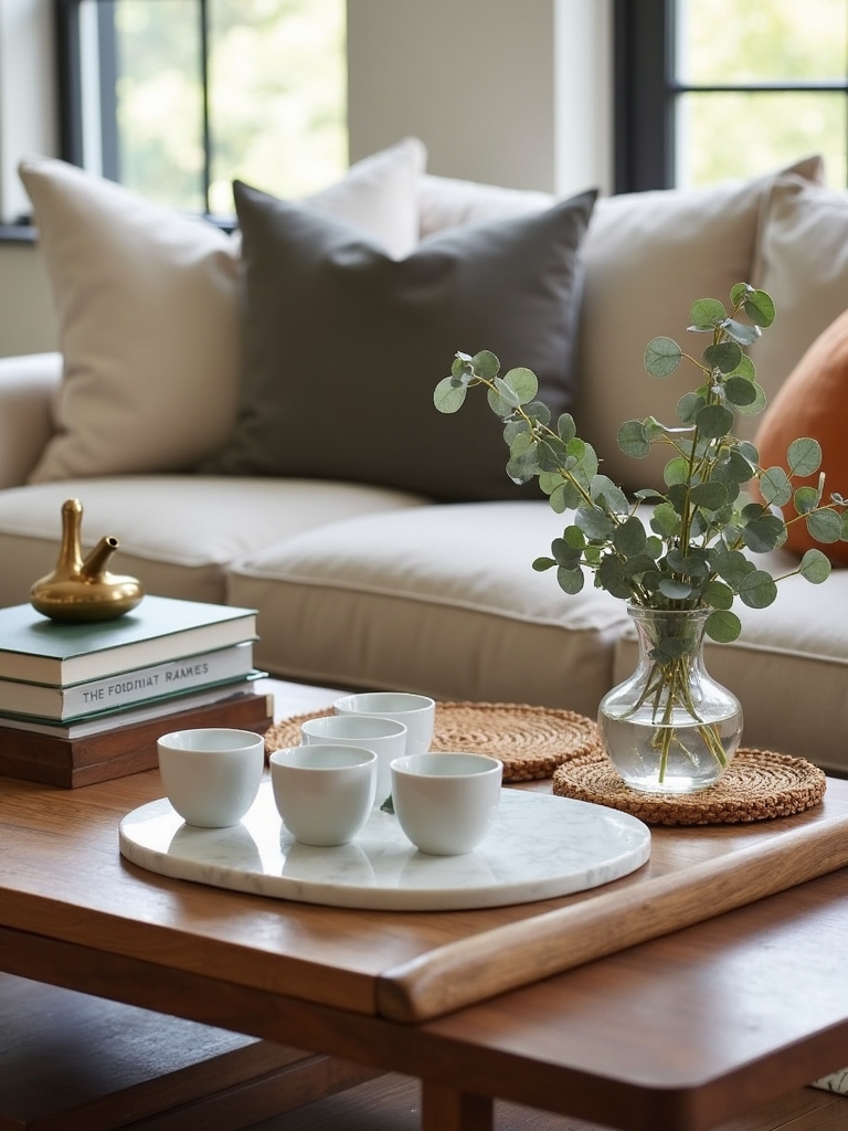 textural variety with coasters