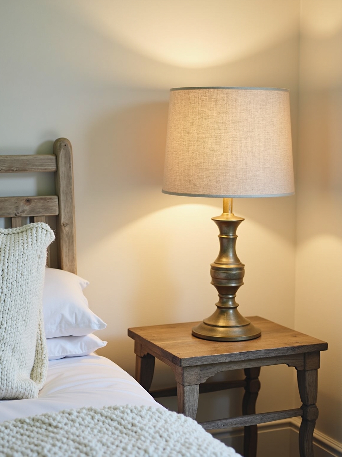 textured lampshades enhance ambiance