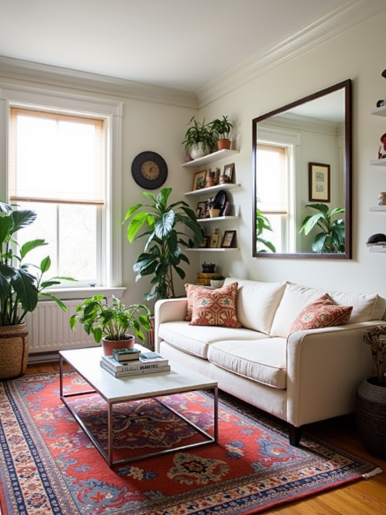 thoughtful furniture arrangement enhances flow