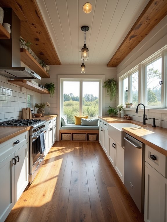 versatile camper kitchen design