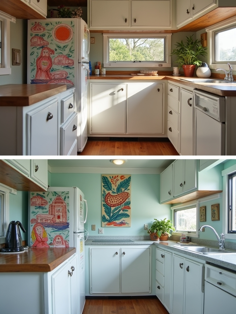 vibrant fridge prints enhance aesthetics