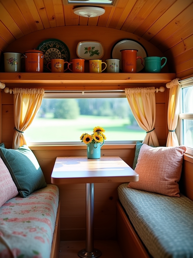 vintage kitchenware display ideas