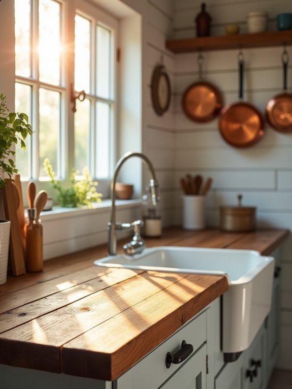 warm durable inviting surfaces