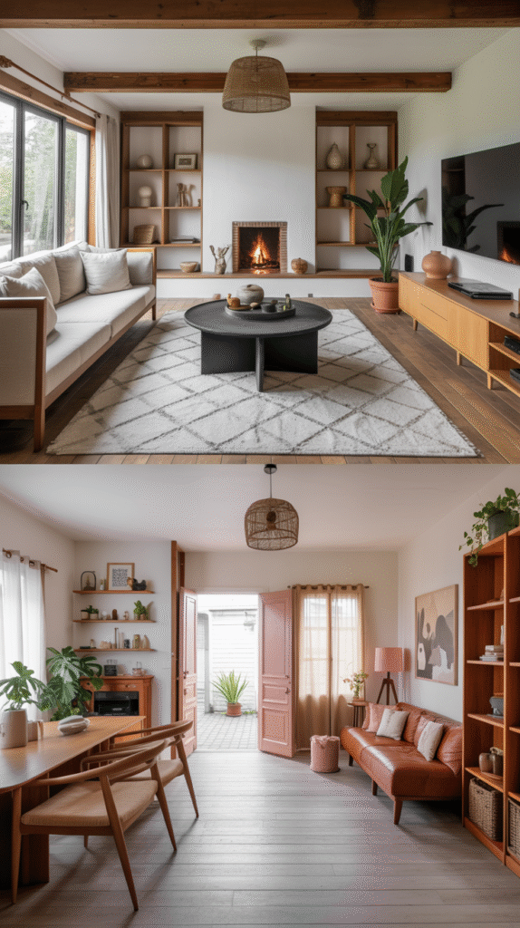 19 Japandi Living Room Designs That Feel Serene & Warm