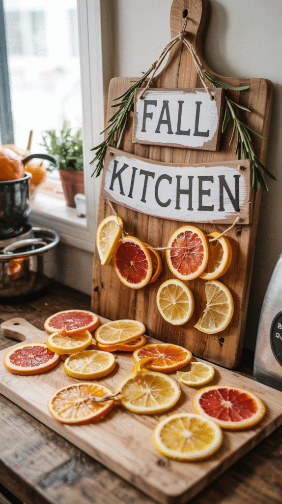 19 DIY Dried Citrus Garlands That Make Your Fall Home Smell Amazing