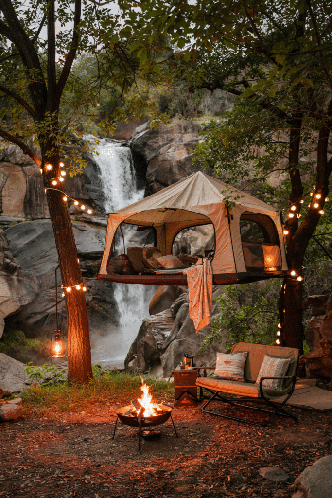 Night Safety in Tree Camping