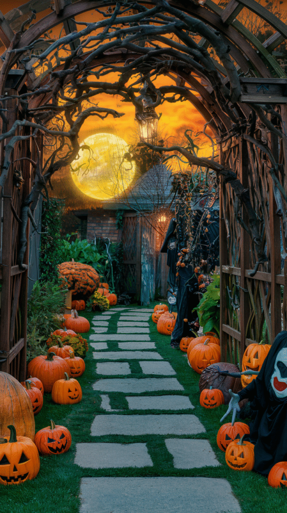 Design a Witch’s Haunted Garden Path