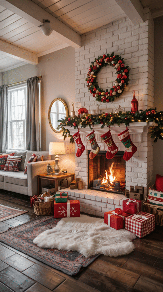 Vintage-Inspired Patchwork Stockings