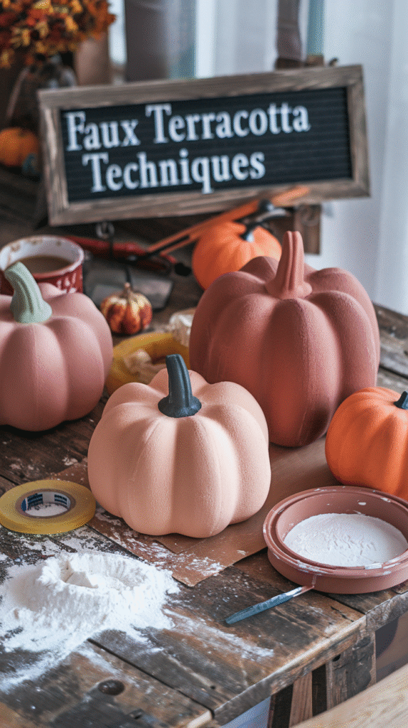 Economical Faux Terracotta Techniques