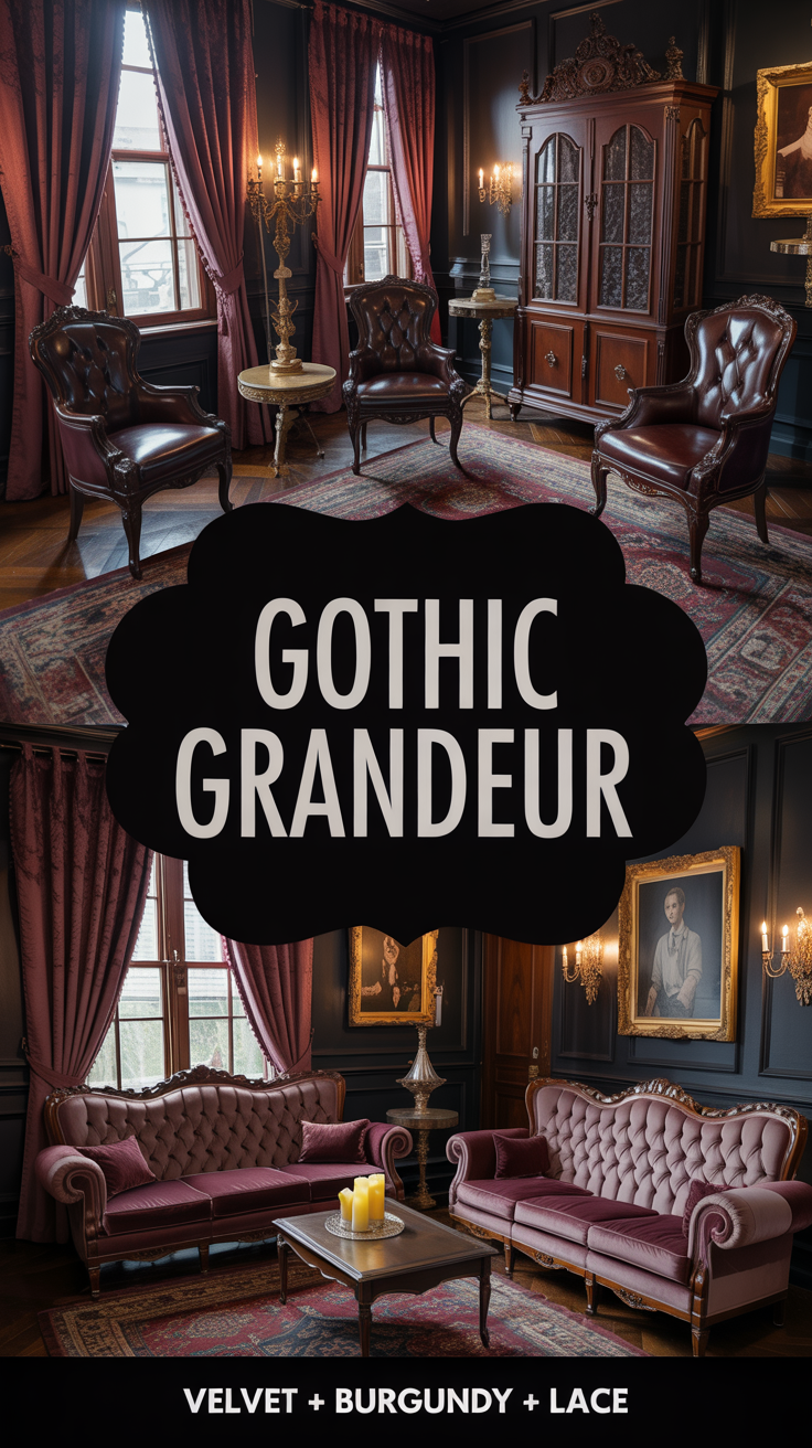 23 Elegant Halloween Living Rooms Inspired by the Victorian Era ...
