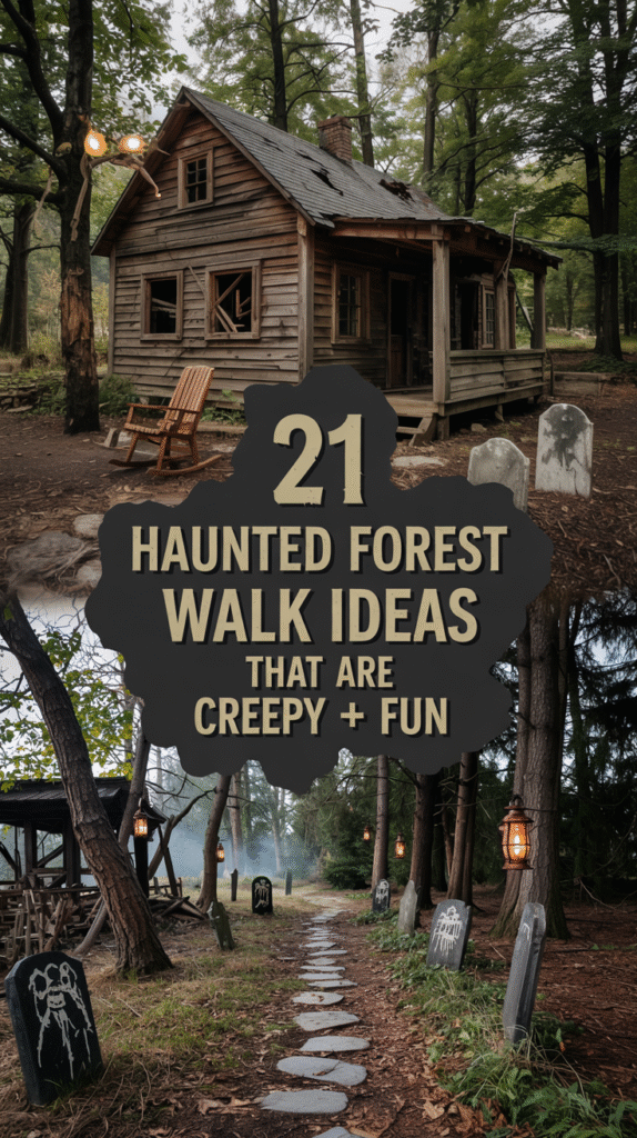 Ghostly Cemetery Setting Near Actual Graveyards