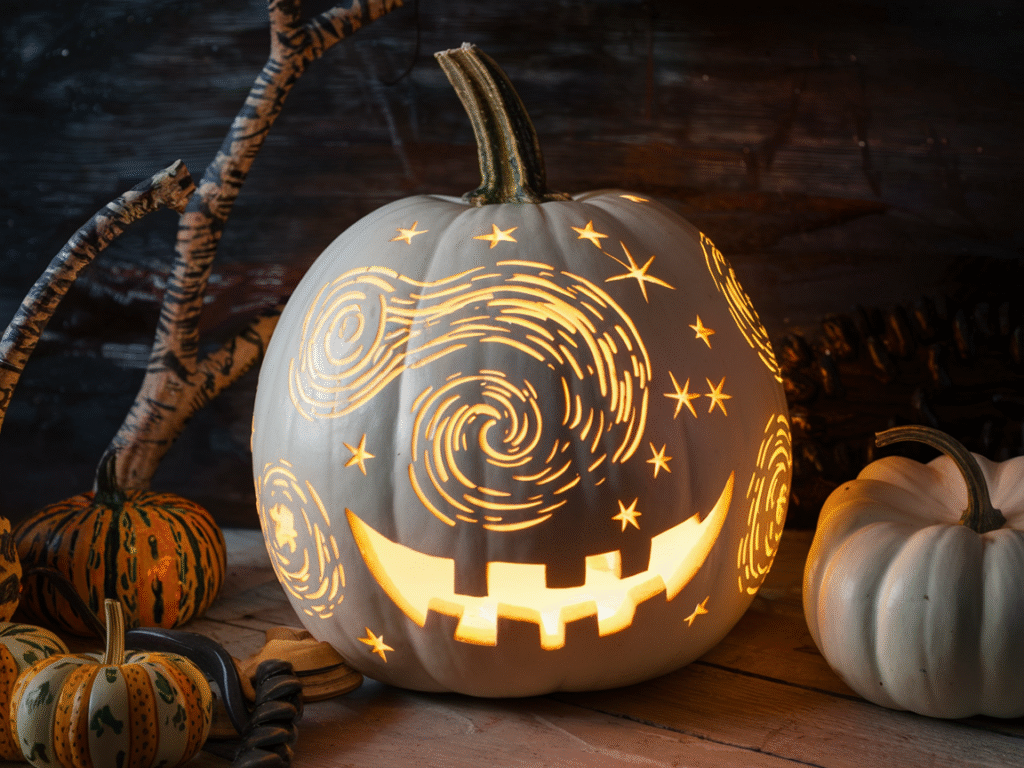 Lumina Pumpkin Starry Night Contrast