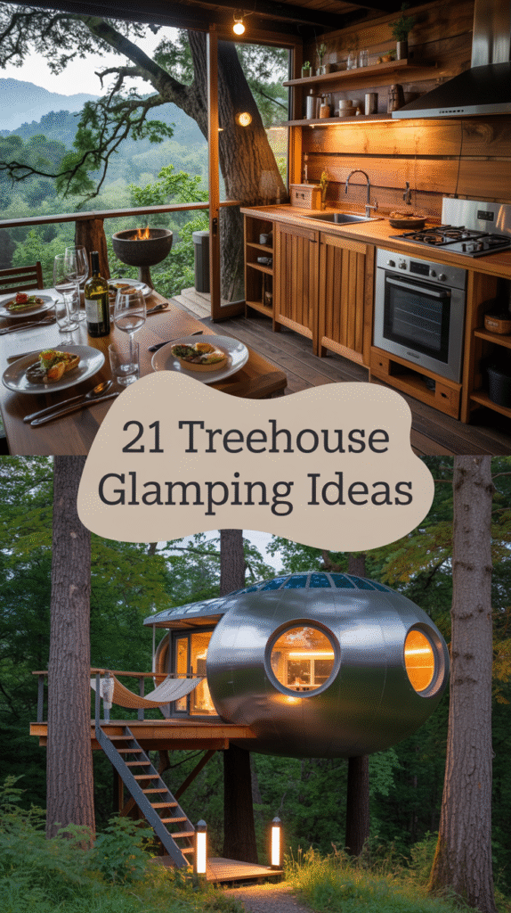 21 Treehouse Glamping Ideas That Blend Luxury and Nature
