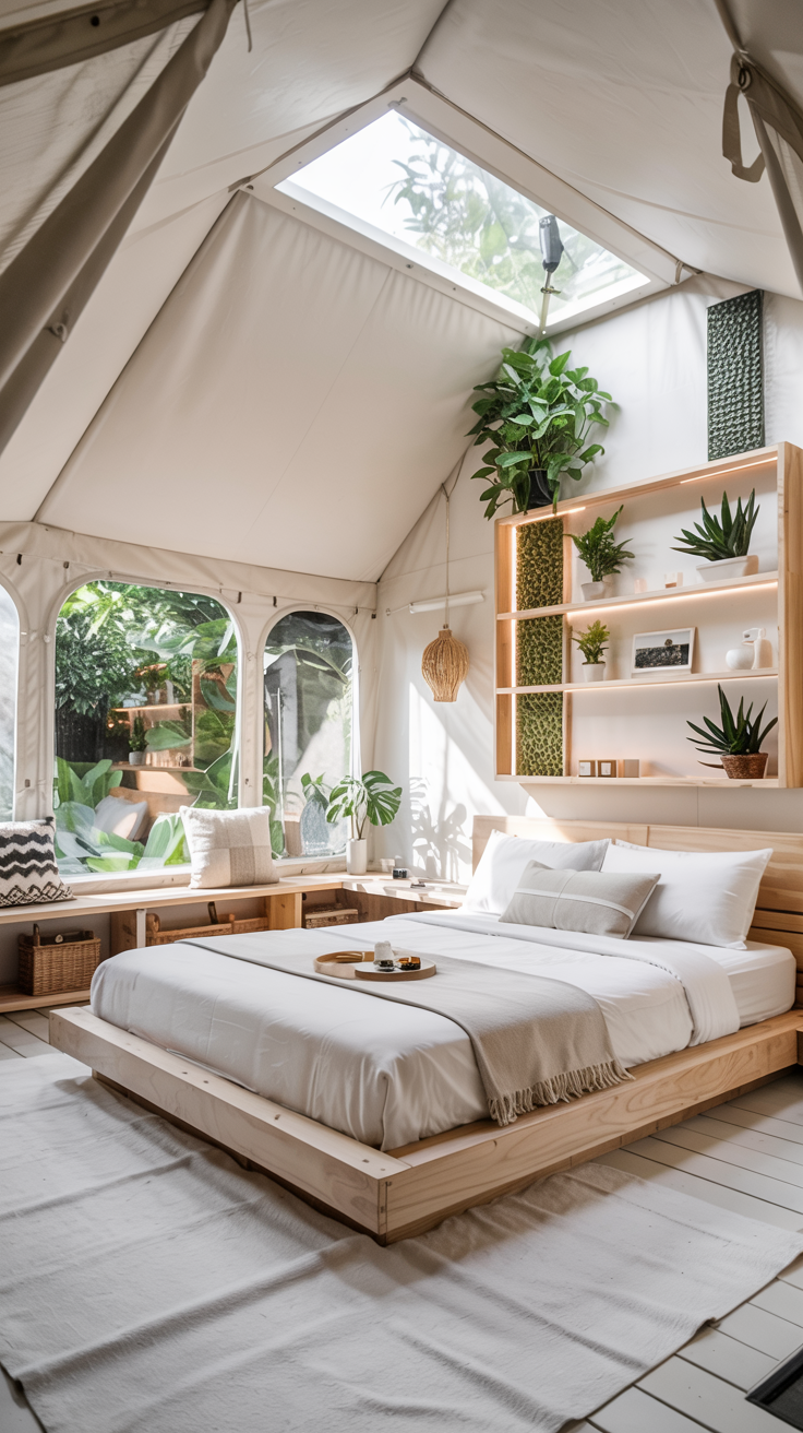 29 Luxury Tent Set Up Ideas Inside That Bring Glamping Indoors ...