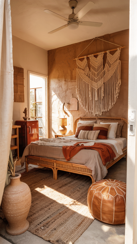 23 Cozy Boho Bedrooms Inspired by Desert Vibes