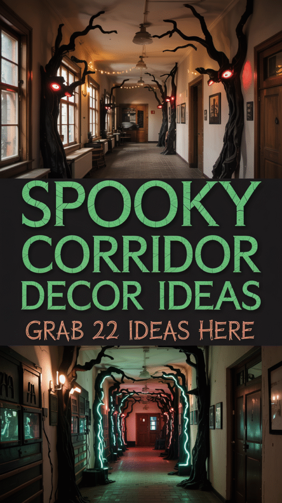 22 Spooky Corridor Decor Ideas Inspired by Haunted Woods