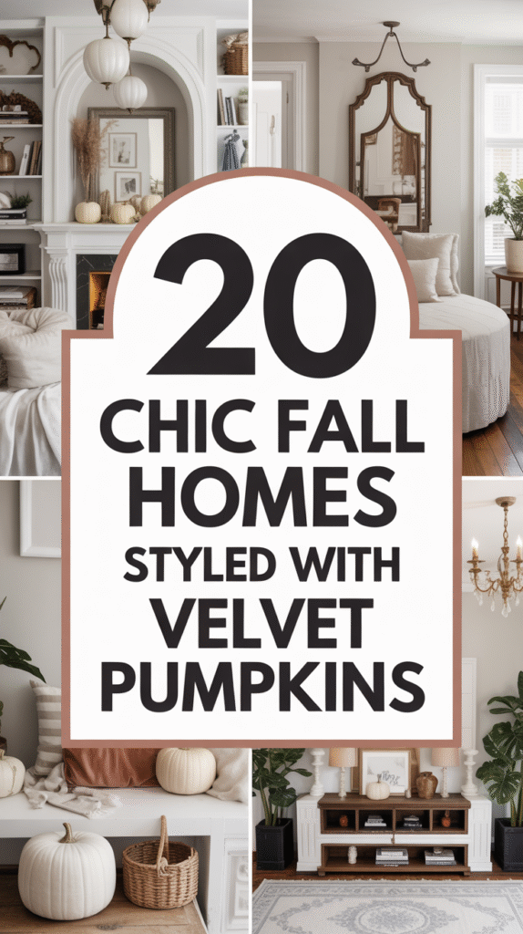 Velvet Pumpkin Decor: 20 Luxe Fall Trend You’ll Want This Season