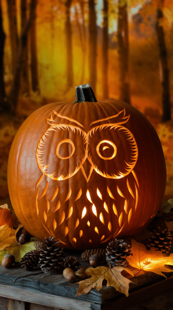 Whimsical Owl Design