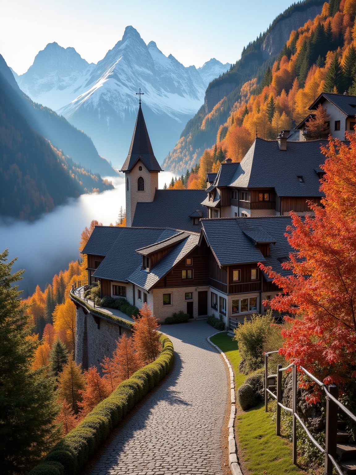 alpine adventure and tranquility