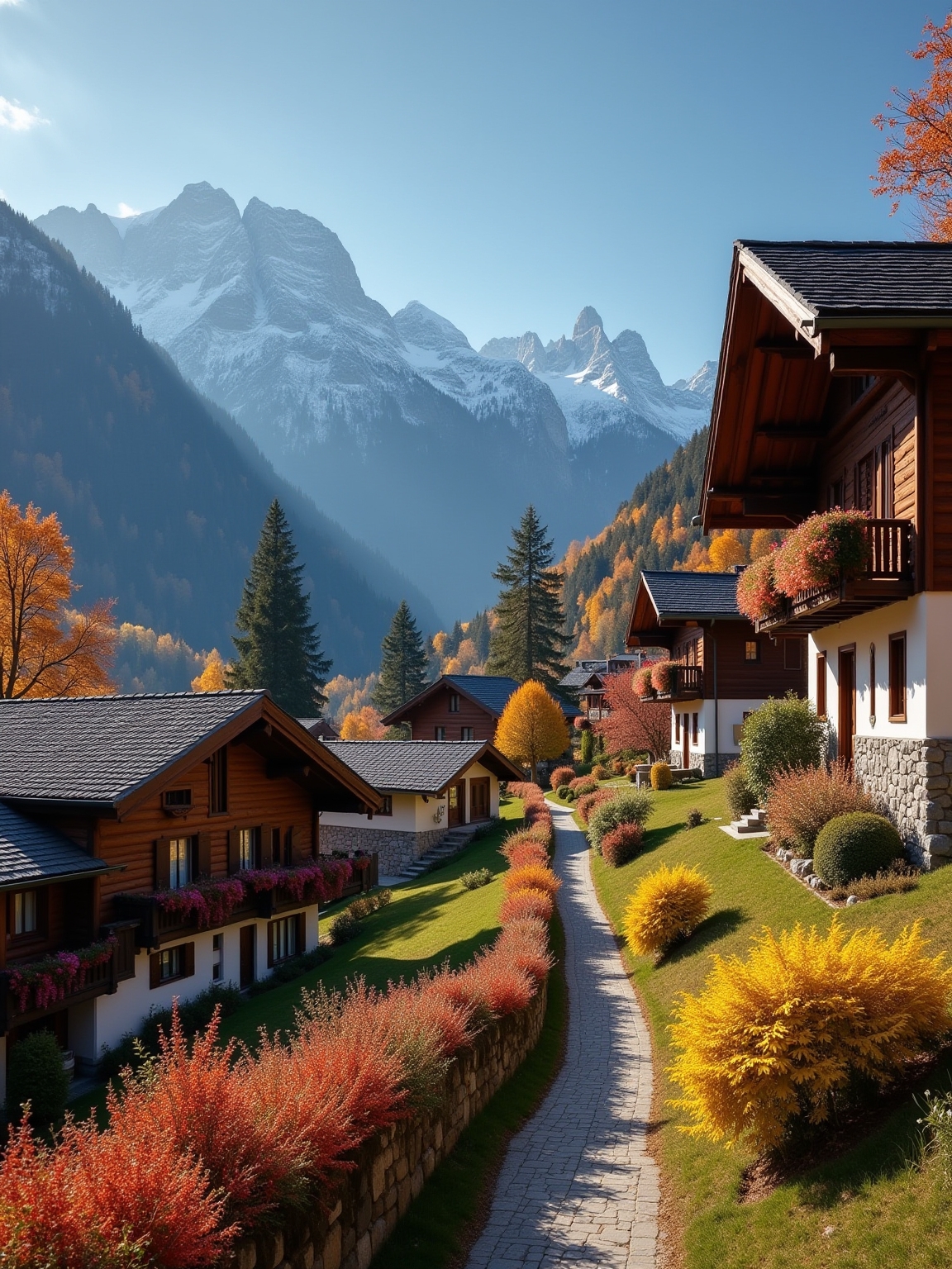 alpine retreat with adventures