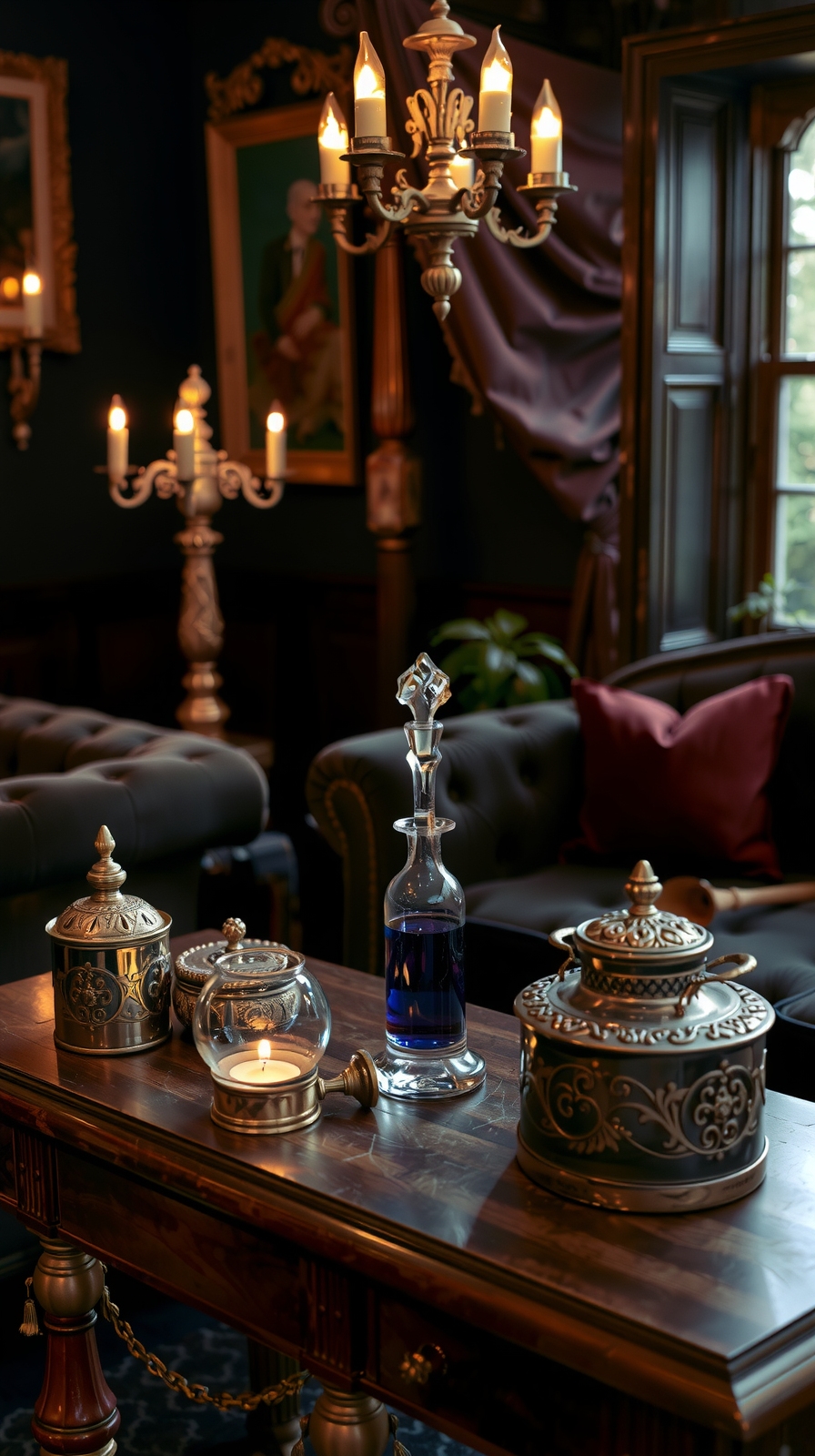 apothecary style halloween decorations