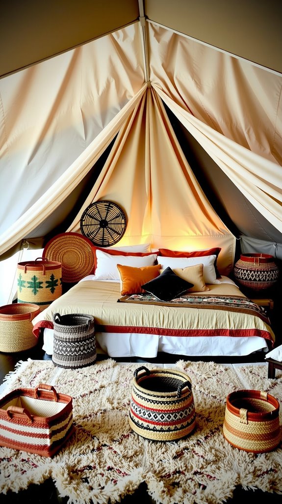 artisanal baskets for organization