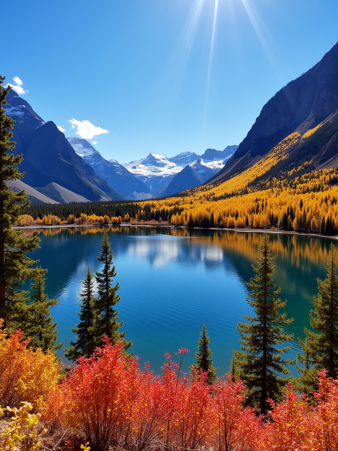 autumn tranquility in nature