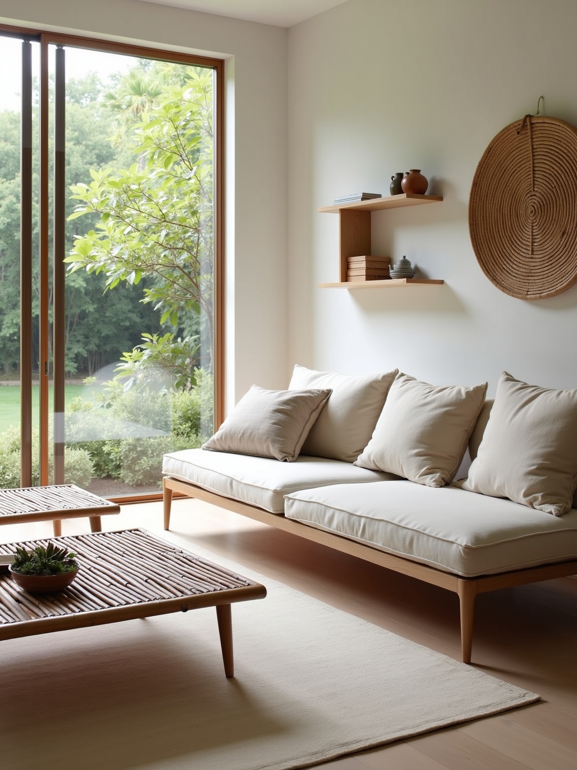 bamboo enhances minimalist aesthetics