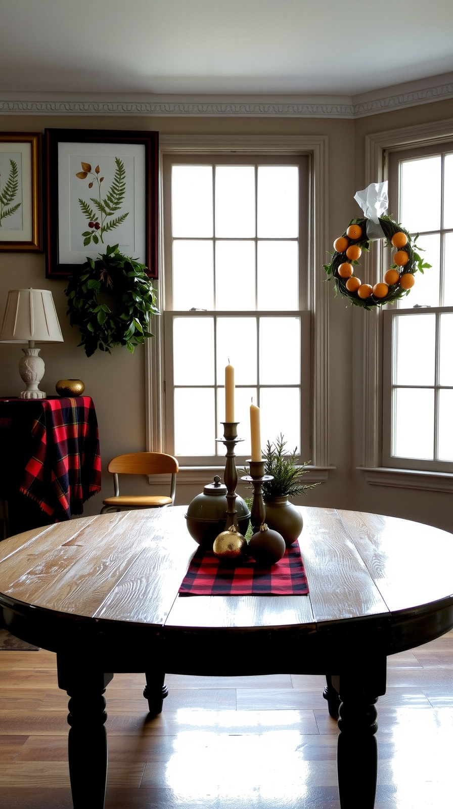 botanical decor for christmas