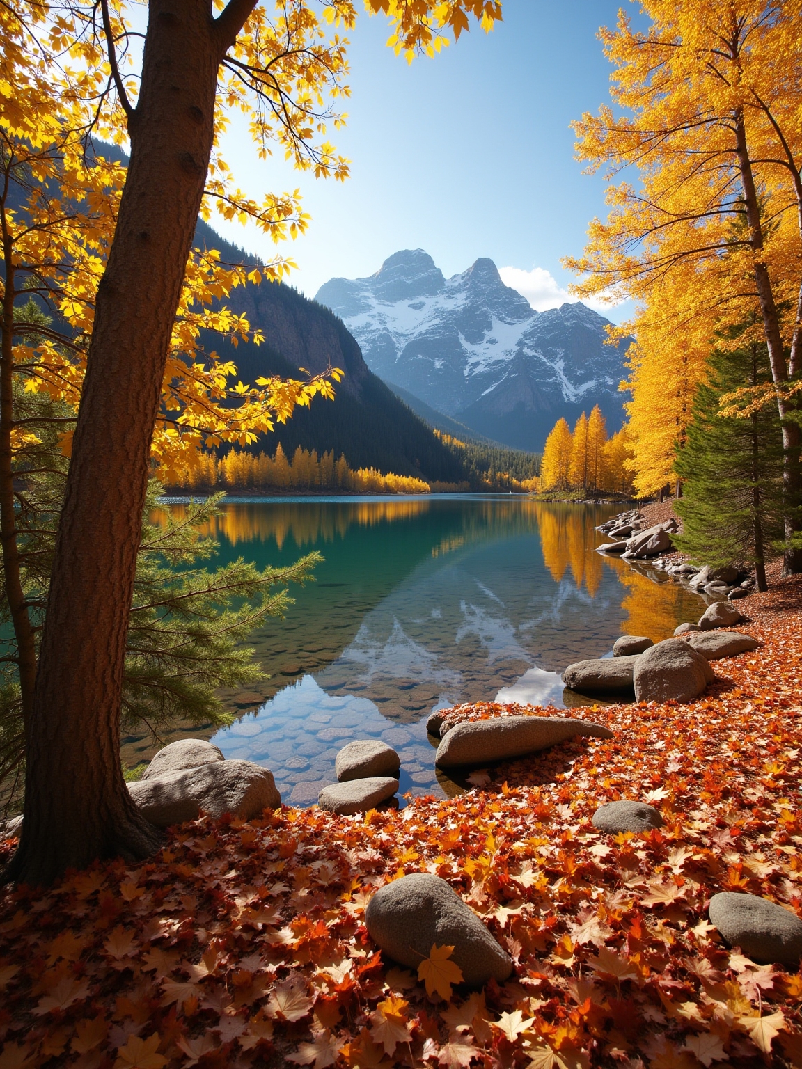 breathtaking fall solitude awaits