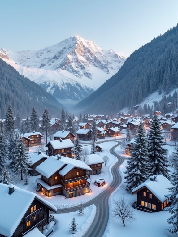 car free alpine tranquility destination