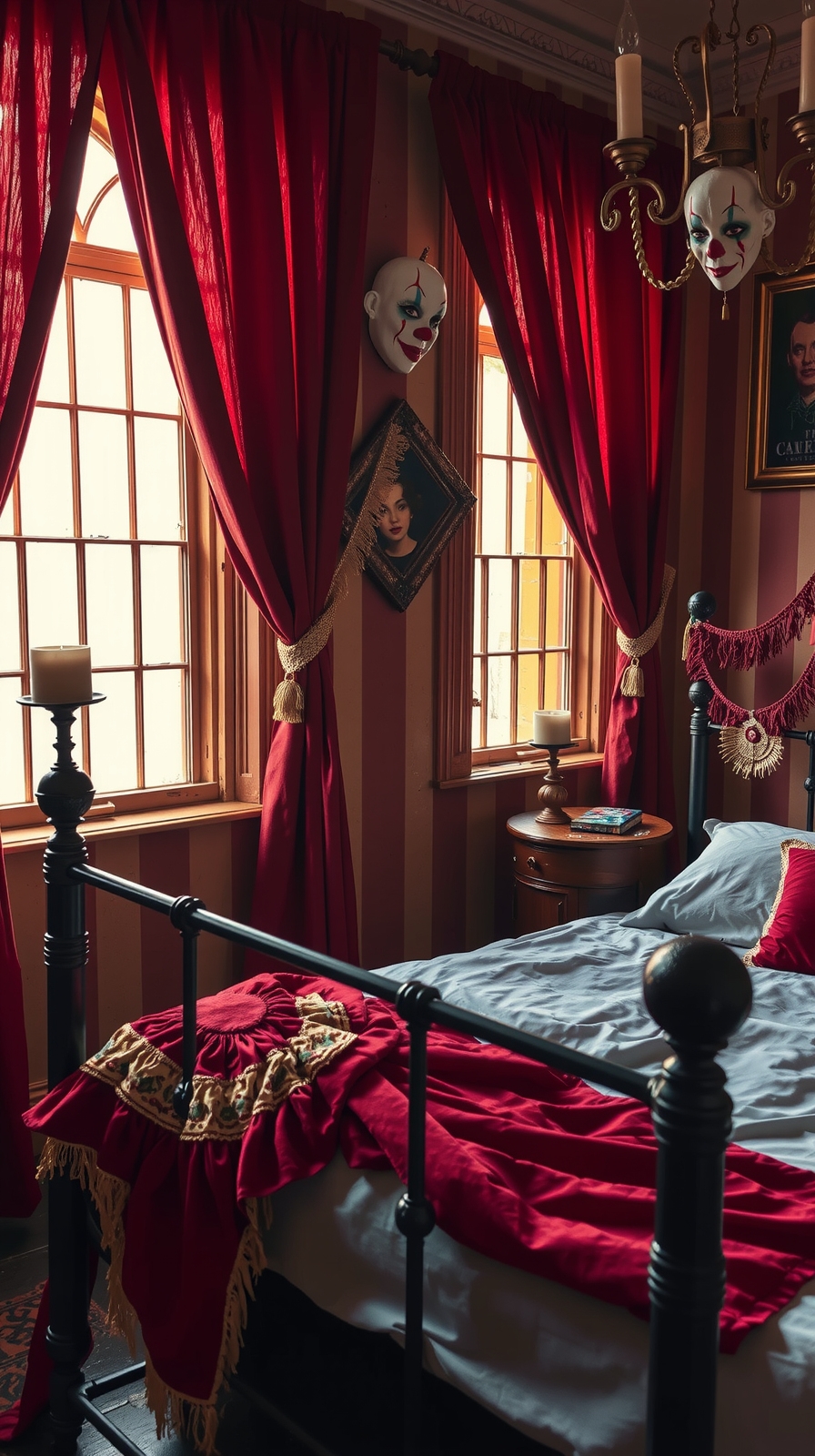 carnival atmosphere curtain panels