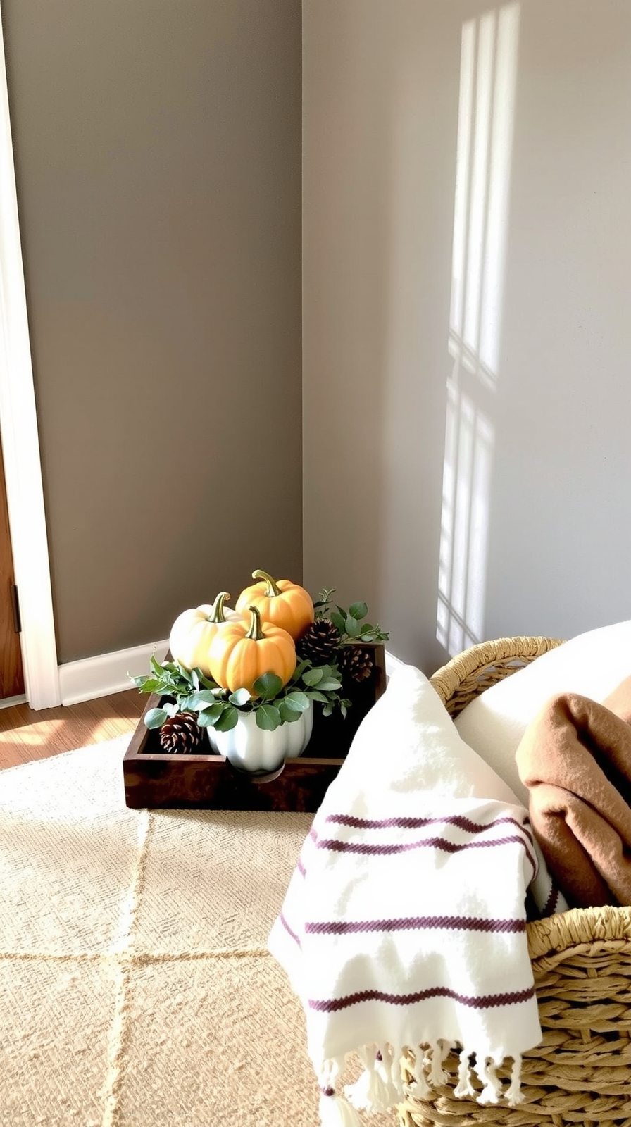 charming fall pumpkin displays