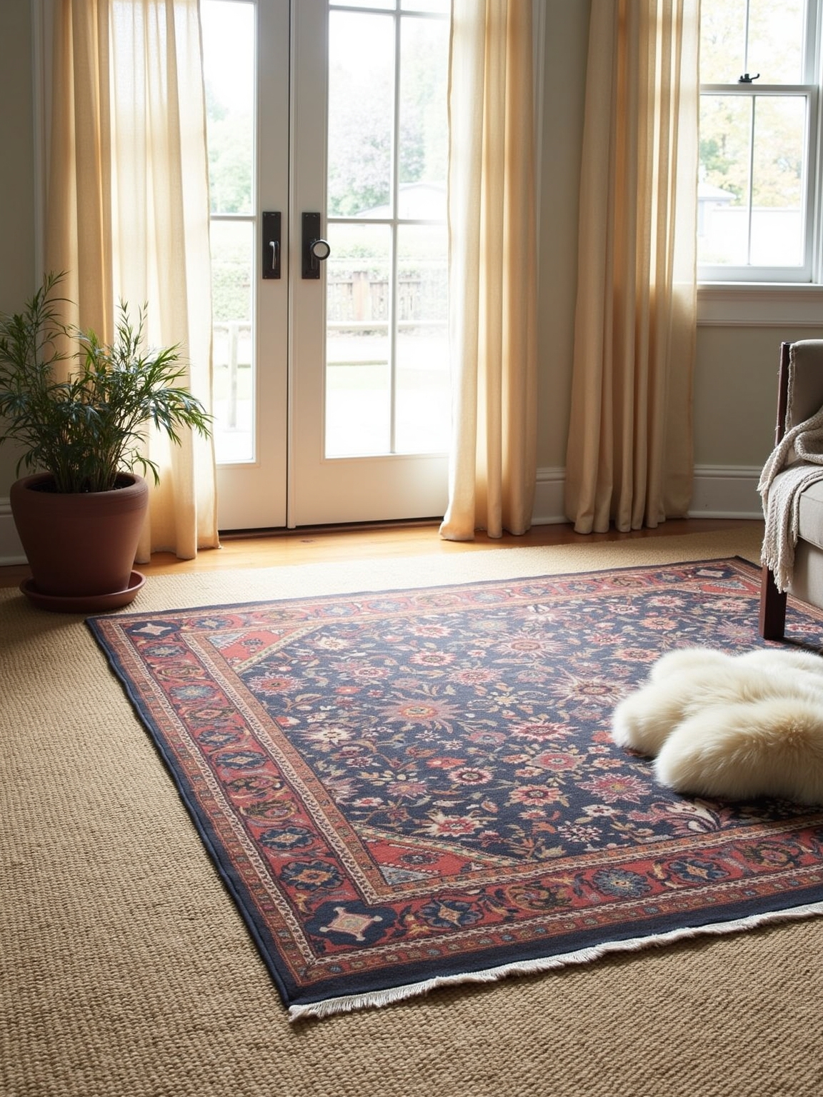 choose appropriate rug sizes
