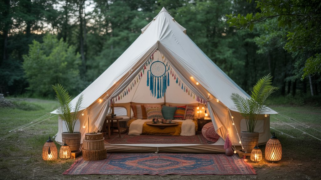 27 Boho Tent Set up Ideas Inside That Transform Camping Into a Cozy Escape