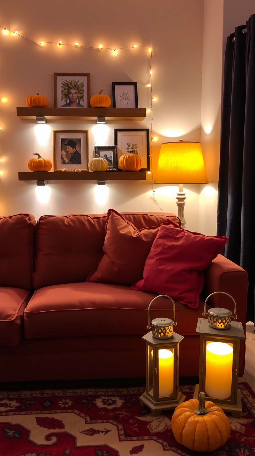 cozy fall lighting techniques